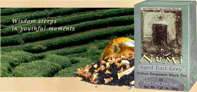Numi Aged Earl Grey Organic Bergamot Assam 18 Bags by Numi
