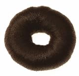 Synthetic Hair Bun Ring Brown for all Hairdressing Hair Ups /Bridal Hair