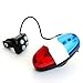 Welltop®Police Sound Light Electric Horn Siren Bike Horn Bell
