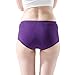 Newstep Women's Cotton Lace Leak Proof Sanitary Soft Panties Underwear (4 Pack)