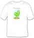 T-shirt with plant, aquarium