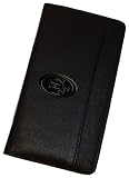 NFL San Francisco 49ers Debossed Black Leather Travel Doc Carrier