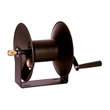Reelcraft CU6050LN 3/8-Inch by 50-Feet Hand Crank Hose Reel for Air/Water