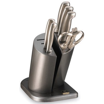 Mundial Future 7-Piece Block Set, Stainless Steel