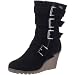 Buffalo Girl 112605 237362 SY SUEDE GREY 01, Damen Stiefel