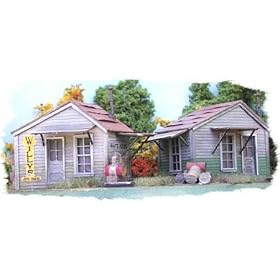 HO KIT Basics Twin Utility Sheds (LC)
