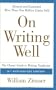 On Writing Well 30th Anniversary Edition: The Classic Guide to Writing Nonfiction