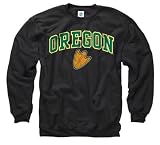 Oregon Ducks Black Perennial II Crewneck Sweatshirt