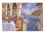 An Italian Summer II MUSEUM WRAP CANVAS Print With Added Heavy BRUSHSTROKES N. Fiore 20x16 An Italian Summer II MUSEUM WRAP CANVAS Print With Added Heavy BRUSHSTROKES N. Fiore 20x16