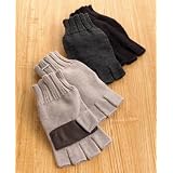 Calvin Klein Knit Fingerless Gloves