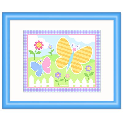 Nylon Mesh Butterflies Kids Wall Art