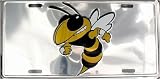 Georgia Tech Chrome License Plate