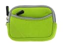 3n1 Combo Kit - Mini Neoprene Sleeve Case for Canon Camera Canon Powershot (Canon Camera NOT included), Neon
