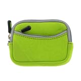 3n1 Combo Kit - Mini Neoprene Sleeve Case for Canon Camera Canon Powershot (Canon Camera NOT included), Neon