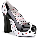 Funtasma Womens Poker-21/BW Pump