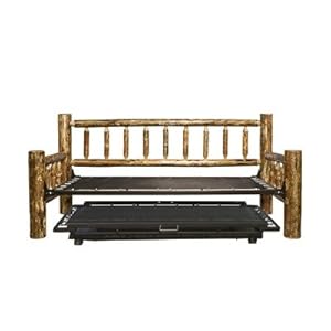 Montana Woodworks MWGCDBT Glacier Country Frame Day Bed, Stained,Montana Woodworks,MWGCDBT
