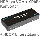 HDMI zu VGA YPbPr Konverter Converter 1080P FullHD