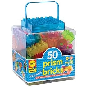 Alex Toys - 50 Neon Big & Chunky Building Brick