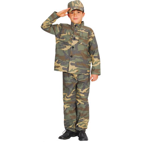 Commando Soldier Boys Costume 