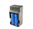 UltraFire 14500 900mah 3.6V Rechargeable Li-Ion Battery (Pair) + Charger Combo