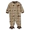 Newborn Boys' Just One Year Puppy Fleece SNP - Brown