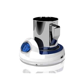 USB Chauffe tasse, horloge et Hub - Blanc