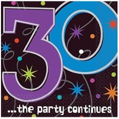 Servietten The Party Continues: 30
