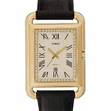 Timex Mens Classic Dress Black Leather Strap Watch #T2K641 by Timex