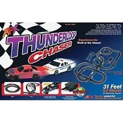 AFX HO SCALE SLOT CAR THUNDERLOOP CHASER RACE SET