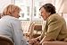 Wallmonkeys Peel and Stick Wall Decals - Senior Woman Is Visited by Her Doctor or Caregiver at Home - Removable Graphic