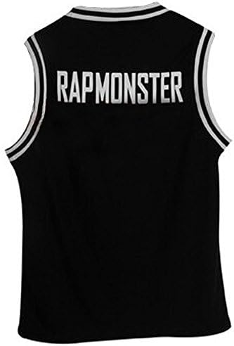 Kpop Bangtan Boy BTS Baseball UniforM Tank Top T-shirt XX-Large Rap Monster
