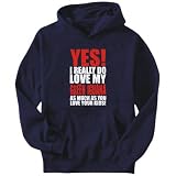 Hoodie Mens Navy Blue 