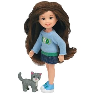 TY Li'l Ones Beautiful Brianna - with Grey Cat in Box by 