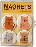 Andrea Kang Bears 4-PC Magnet Set
