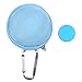 Case Star 3 in 1 Light Blue Earphone Handsfree Hard EVA Case Plus Round Earphone Organizer and Silver Carabiner with Case Star Cost-Free Cell Phone Bag