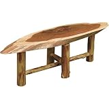 Winsome Genoa Glass Top Coffee Table