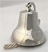 Silver Dinner Bell with Bracket 6