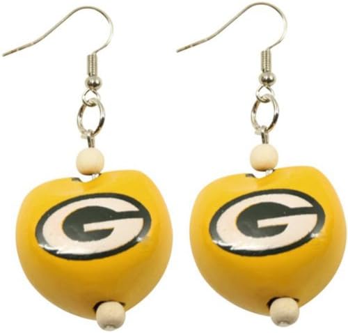 Green Bay Packers Kukui Go Nuts Dangle Earrings