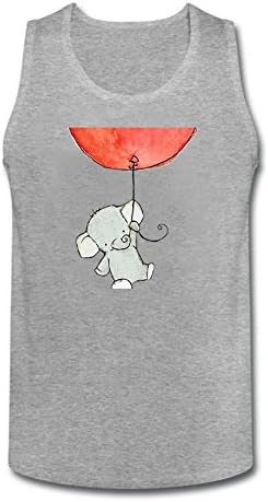 Goling Bbay Art Elephant Painting Cotton T Shirt Tops Tank Top Mens L