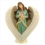 Bliss Heartform Angel Collectible Figurine Statue Gift