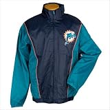 Miami Dolphins NFL Football Windbreaker Jacket (XL)