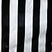 ArtOFabric Decorative Cotton Black and White Stripped Tablecloth 59x90 Inch