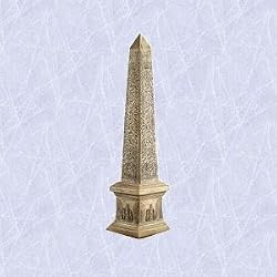 Egyptian obelisk statue Golden replica sculpture new Ra