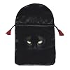 Black Cat Satin Tarot Bag