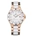 Klaus Kobec Ceramic Unisex Watch WK50 with White Dial and Gold Ceramic Strap