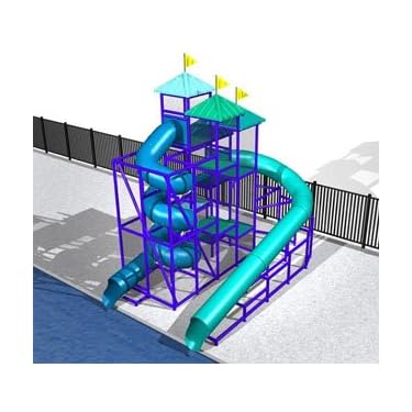Commercial Water Slide 5792