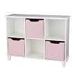 Cottage Cubbie Bookcase - White