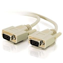 Cables To Go 09618 Economy HD15 M/M SVGA Monitor Cable (15 Feet, Beige)