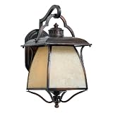 Quoizel CZ8411BD Cozy Cottage 21-Inch Large Wall Lantern, Burnished Copper Finish