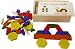 Wooden Pattern Blocks and Puzzle 60 Pieces- Special offer price